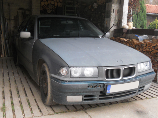 bmw e36 325td arktissilber