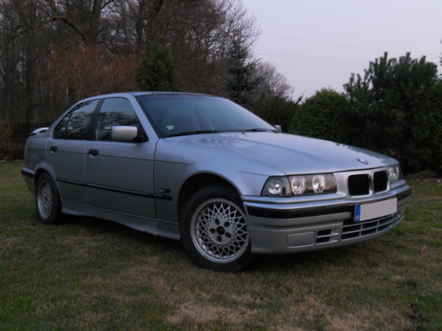bmw e36 325td arktissilber