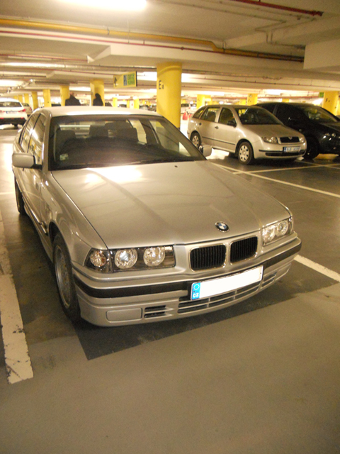 bmw e36 325td arktissilber