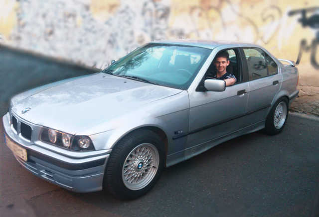 bmw e36 325td arktissilber