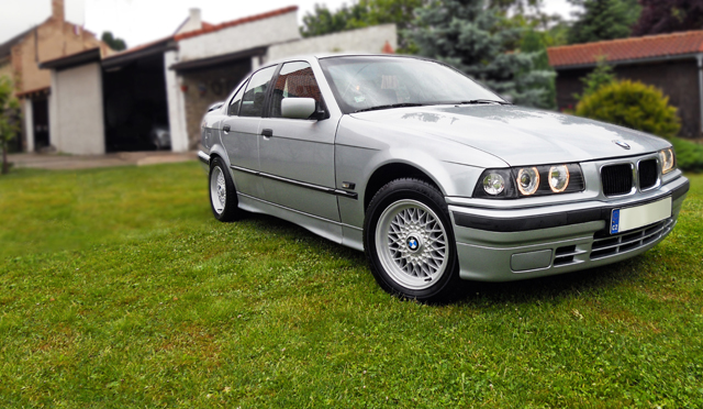 bmw e36 325td arktissilber