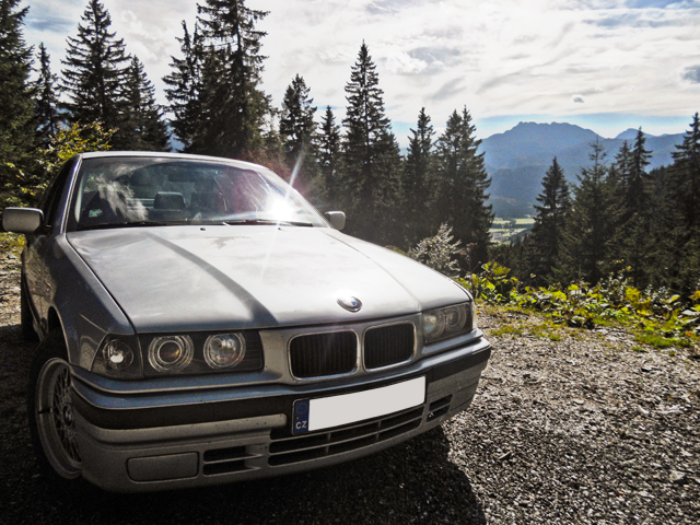 bmw e36 325td arktissilber