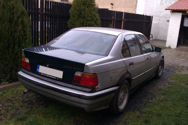 bmw e36 325td arktissilber