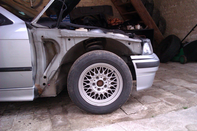 bmw e36 325td arktissilber