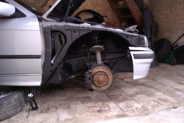 bmw e36 325td arktissilber