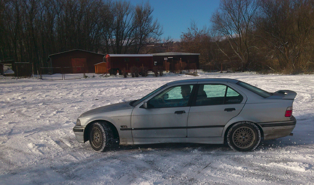 bmw e36 325td arktissilber