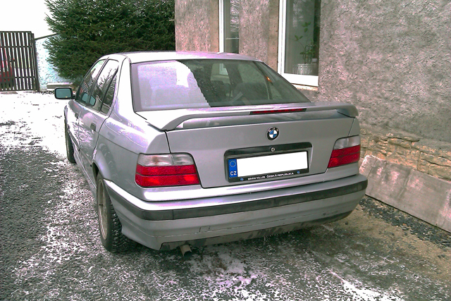 bmw e36 325td arktissilber