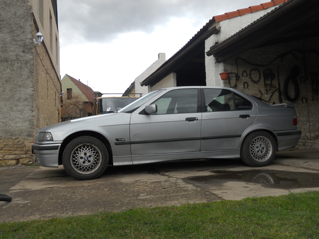 bmw e36 325td arktissilber
