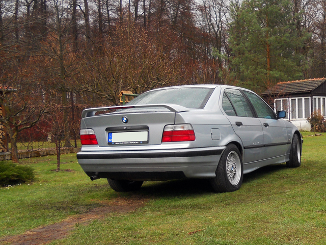 bmw e36 325td arktissilber