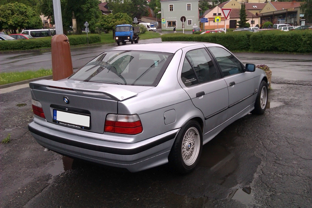 bmw e36 325td arktissilber