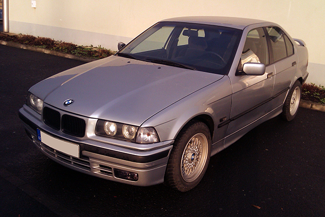 bmw e36 325td arktissilber