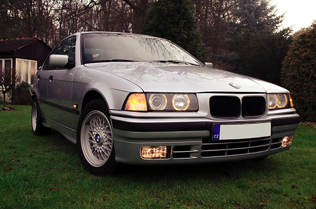 bmw e36 325td arktissilber