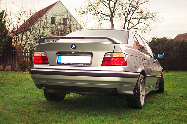 bmw e36 325td arktissilber