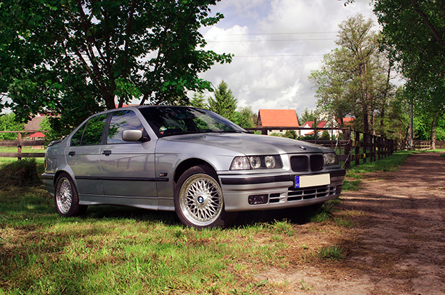 bmw e36 325td arktissilber