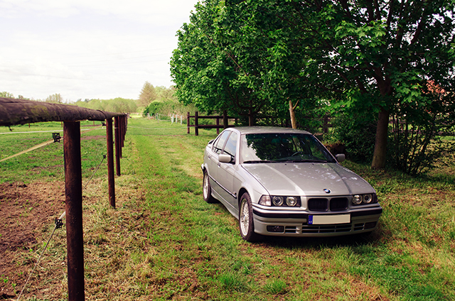 bmw e36 325td arktissilber