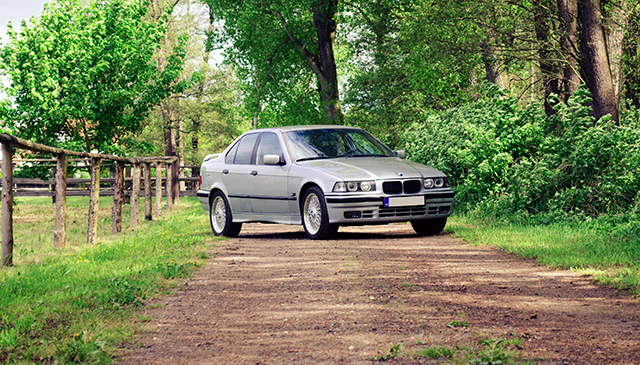bmw e36 325td arktissilber