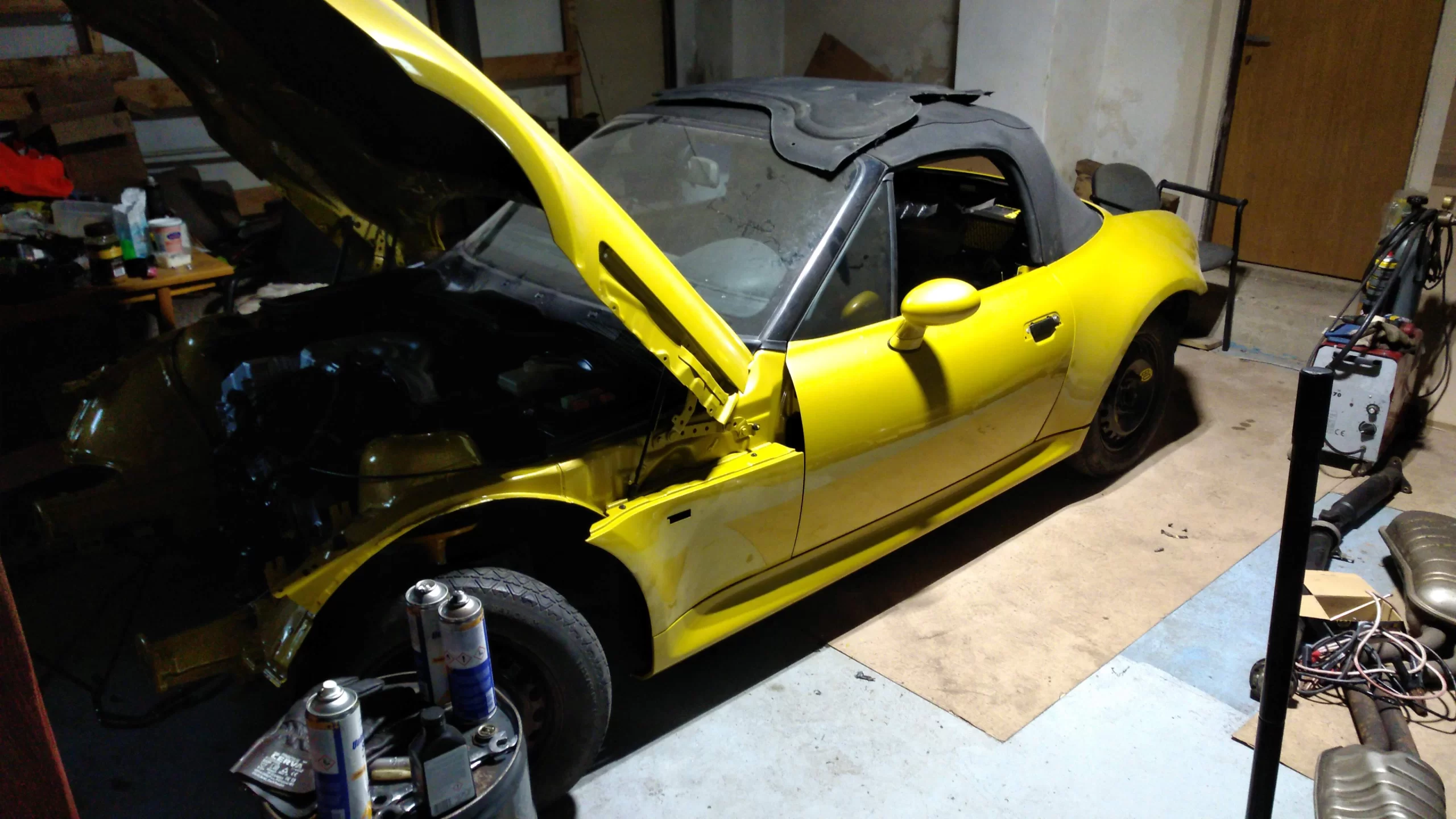 bmw z3 project phoenix yellow