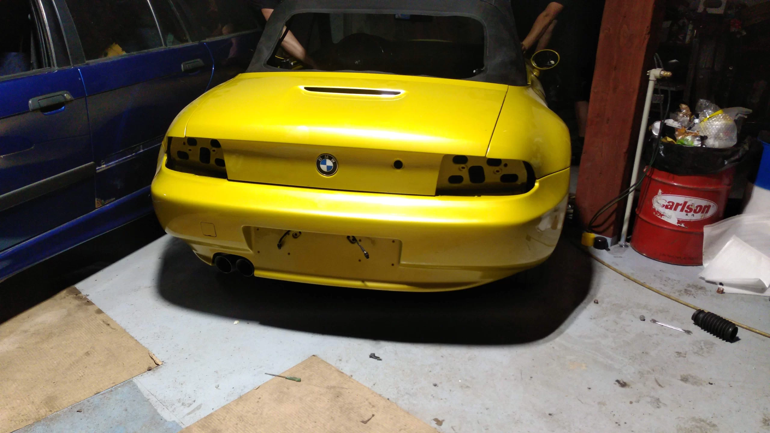 bmw z3 project phoenix yellow