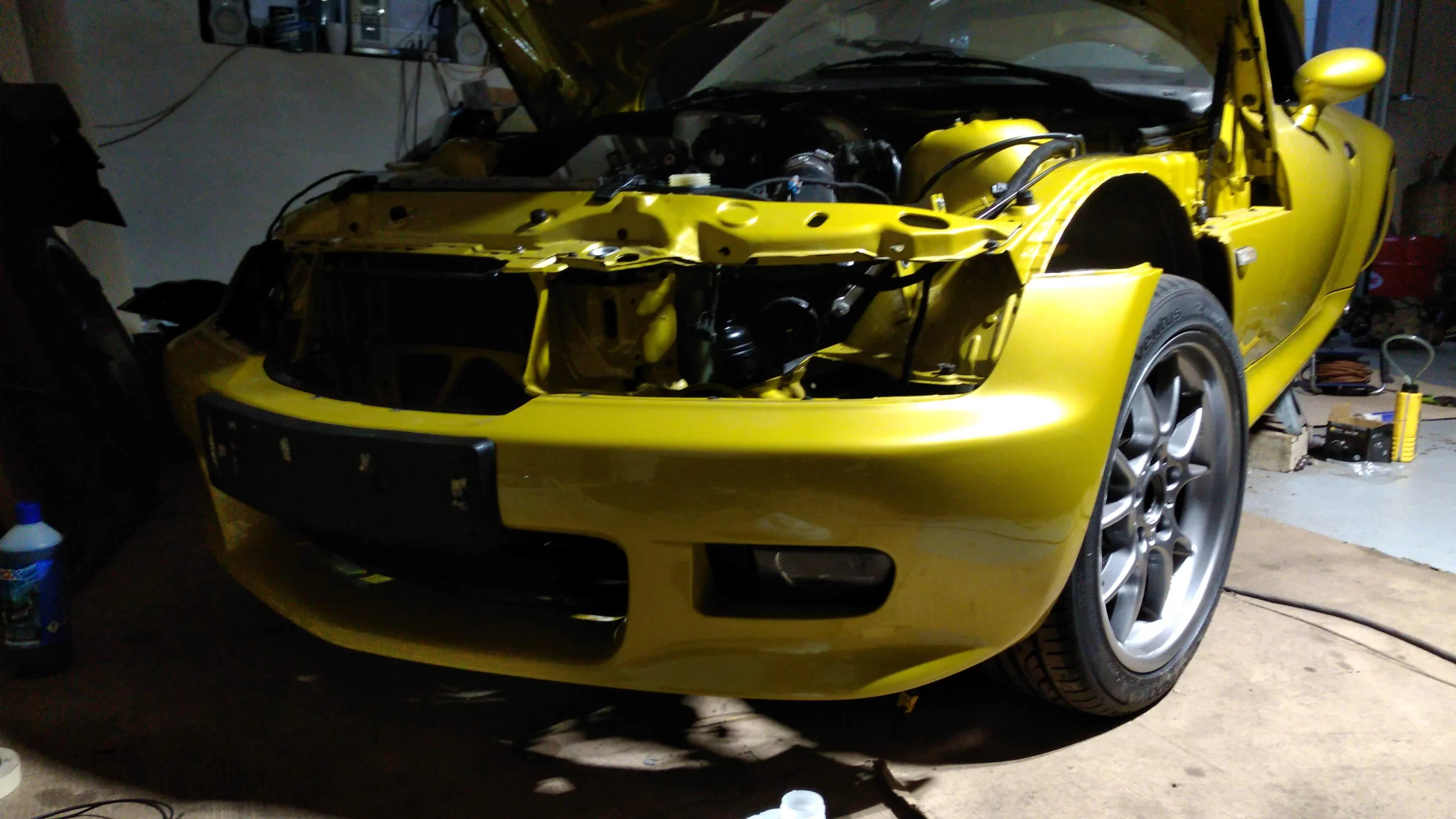 bmw z3 project phoenix yellow