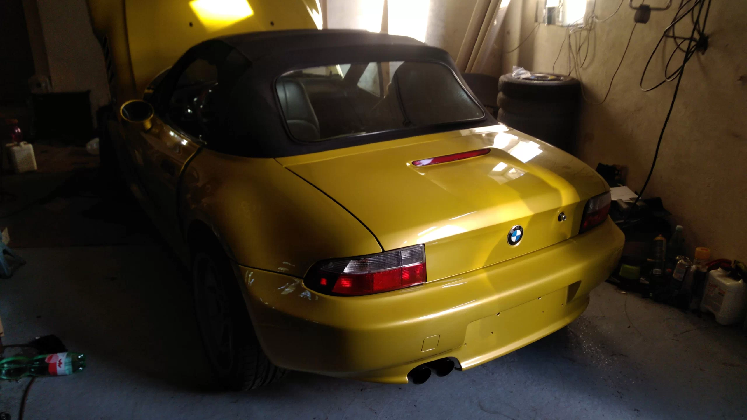 bmw z3 project phoenix yellow