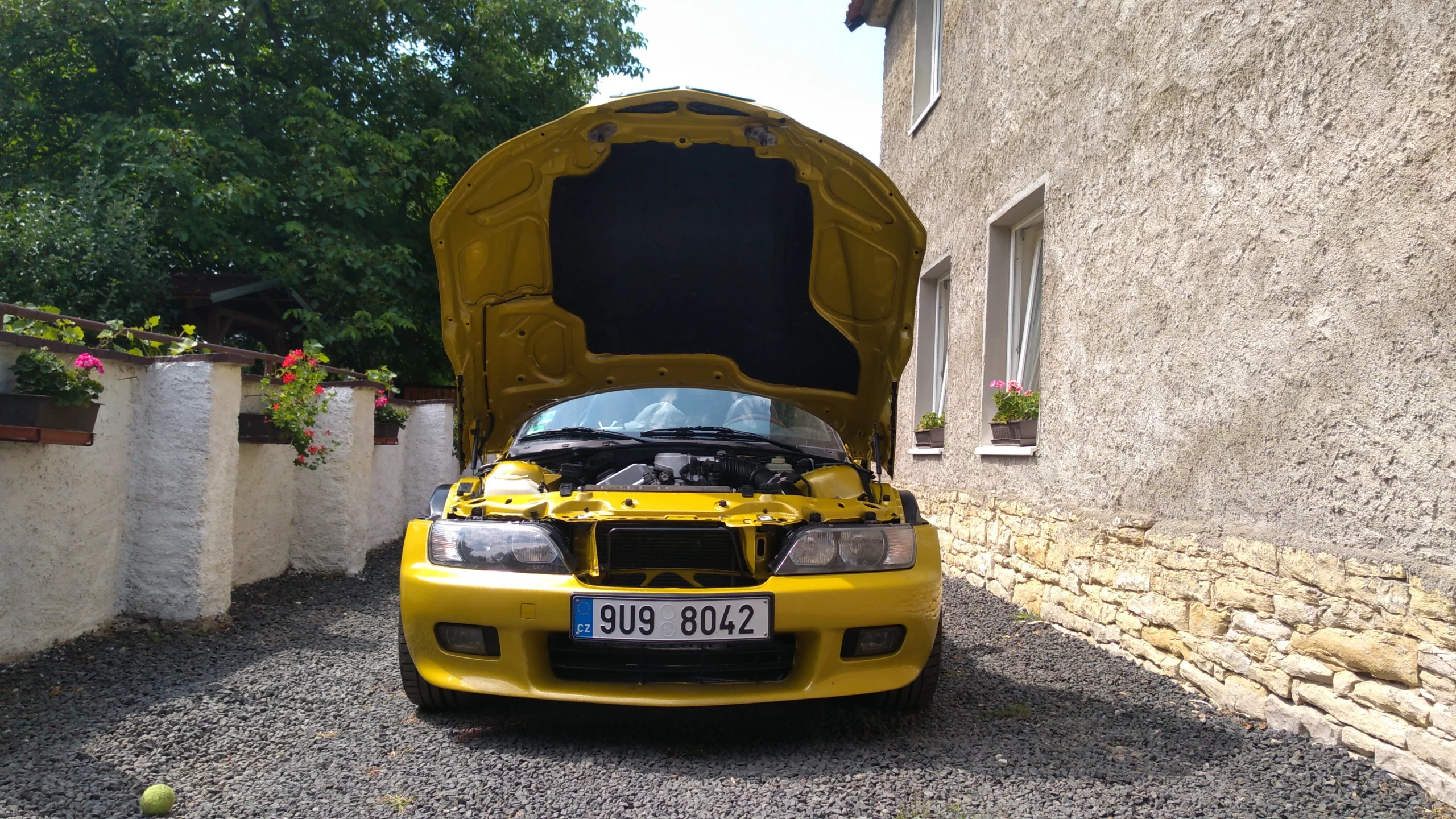 bmw z3 project phoenix yellow