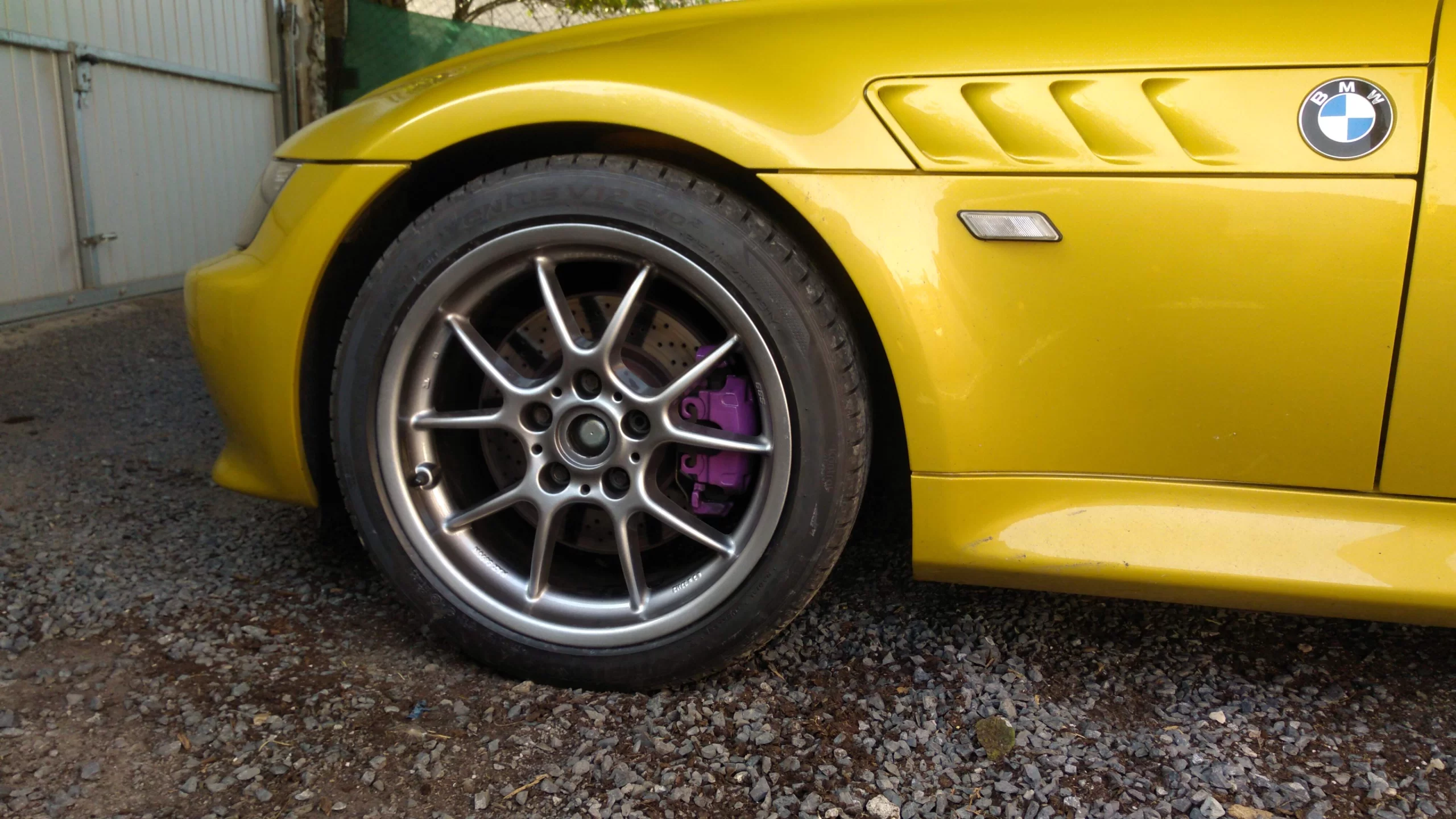 bmw z3 project phoenix yellow