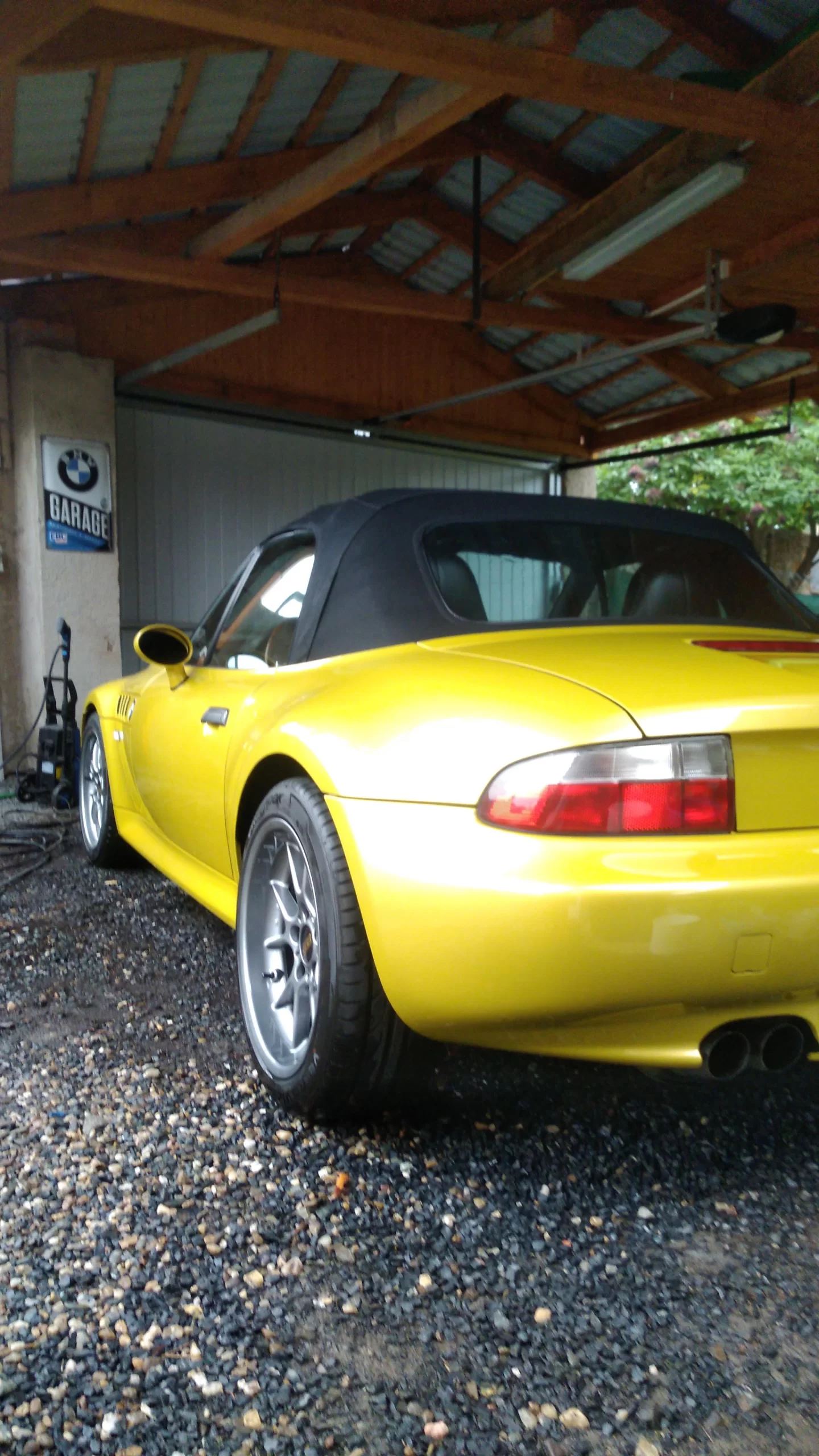 bmw z3 project phoenix yellow