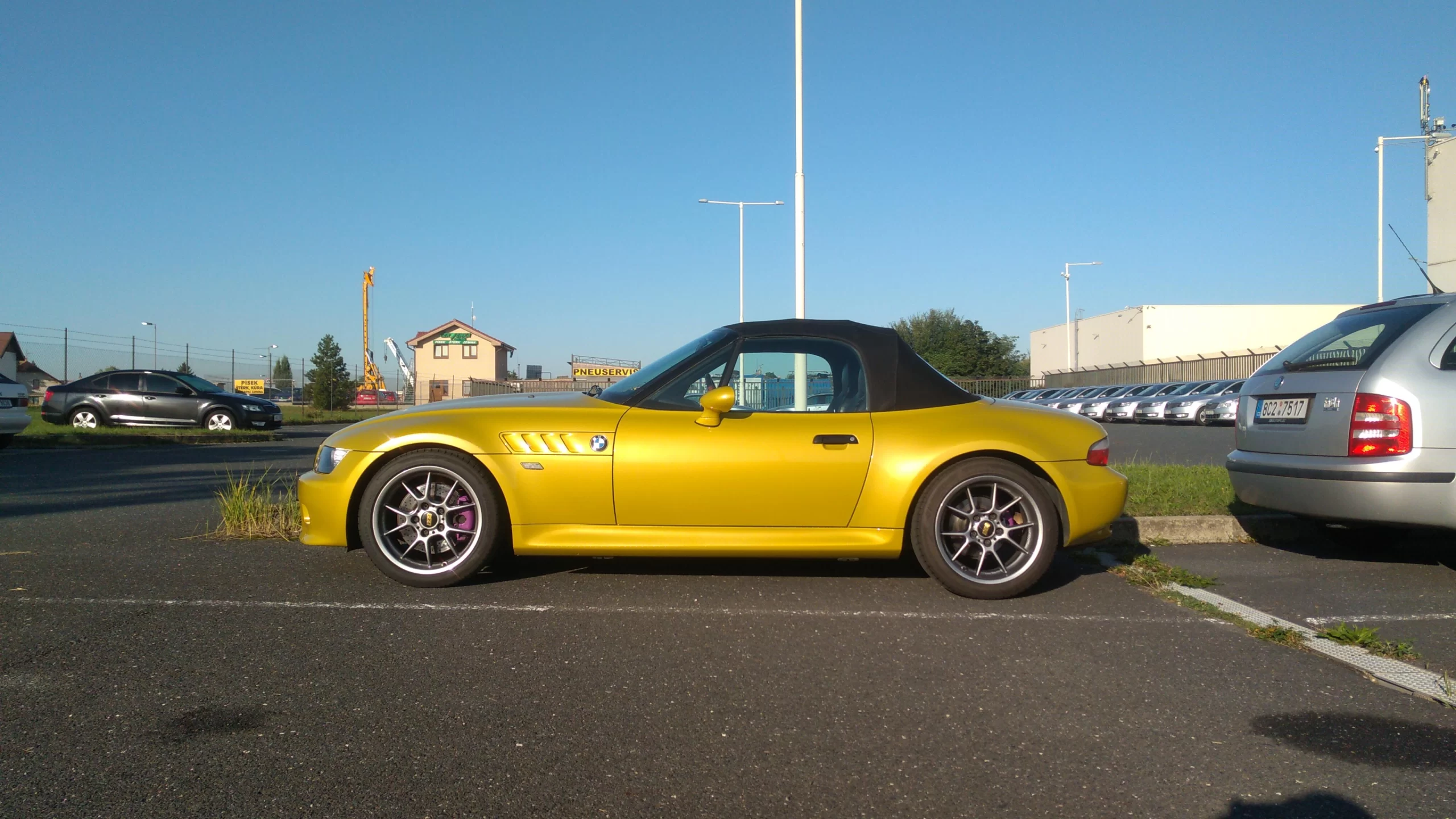 bmw z3 project phoenix yellow