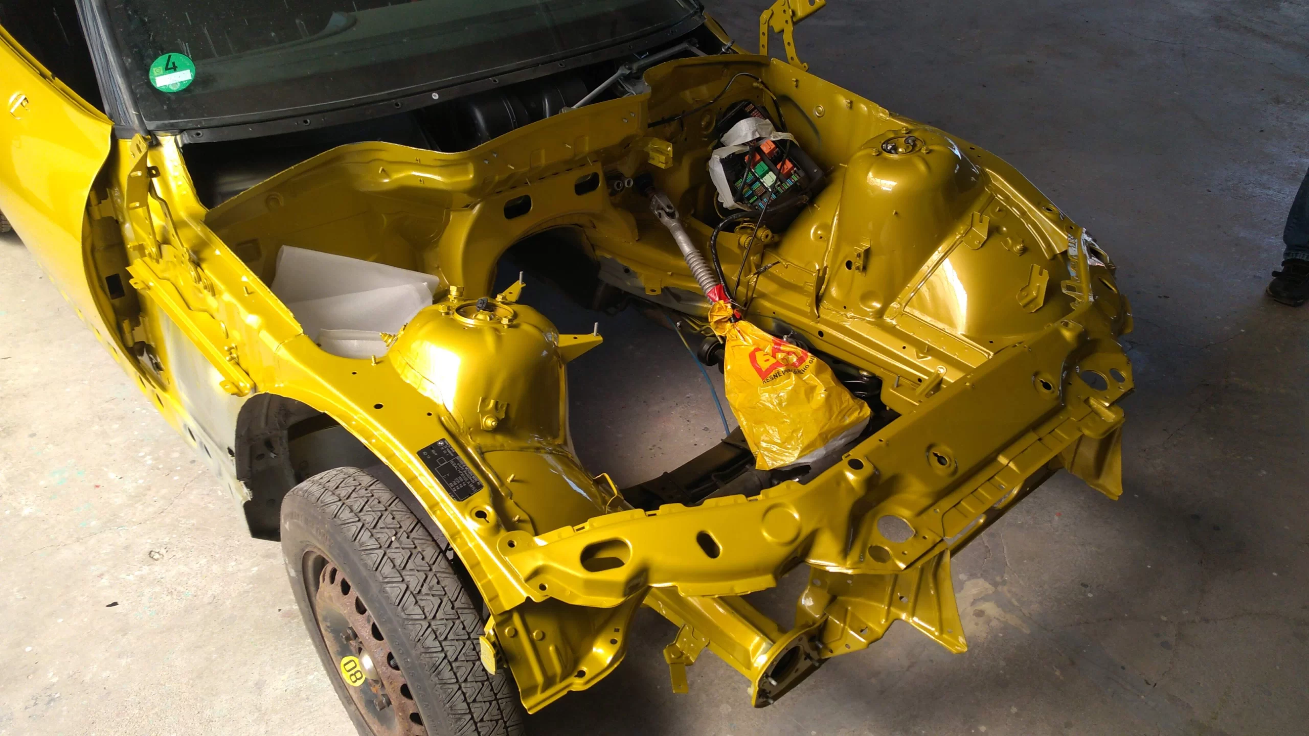 bmw z3 project phoenix yellow