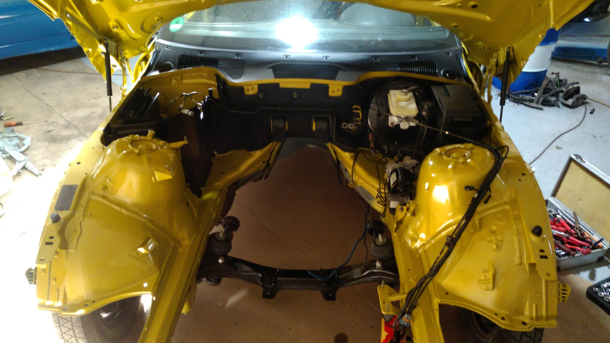 bmw z3 project phoenix yellow