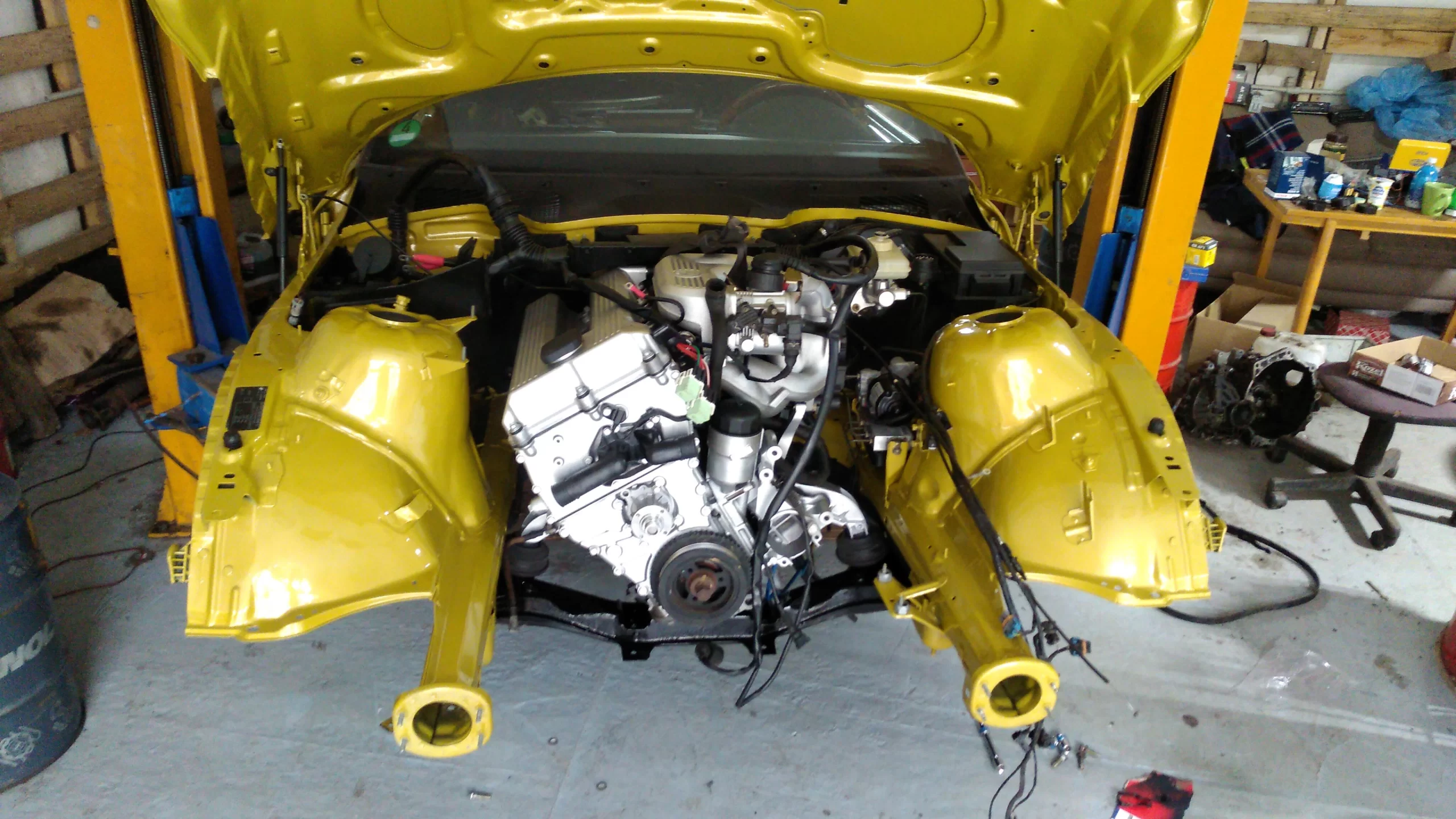 bmw z3 project phoenix yellow